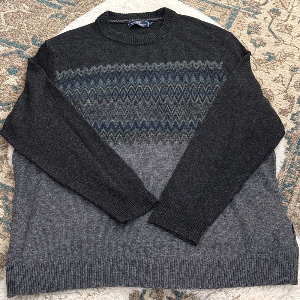 Vineyard Vines Fair Isle Wool Sweater
